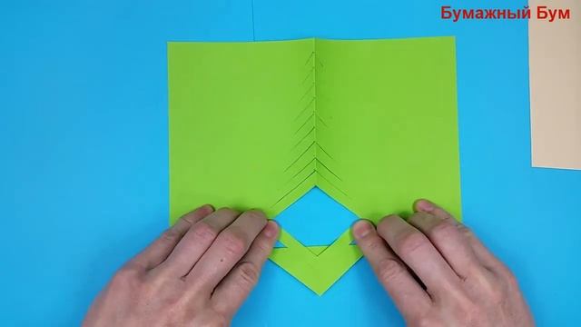 Киригами открытка 3D своими руками. Самая простая объемная открытка смотреть онлайн
