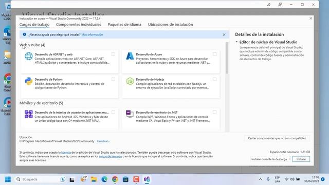 Descarga e Instalación de Visual Studio Community 2022 смотреть онлайн