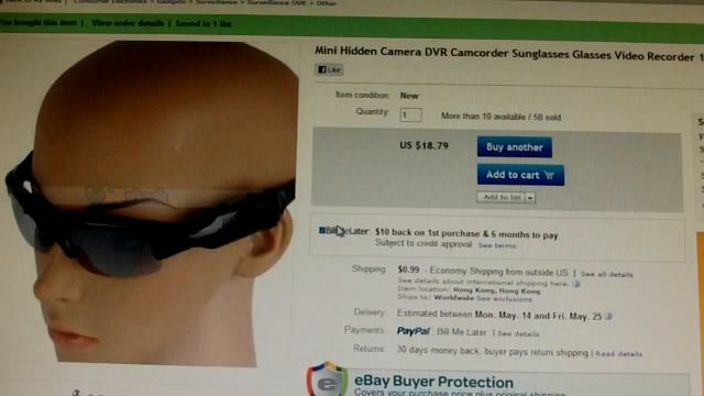 Camcorder Spy Glasses смотреть онлайн