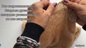 МК Летняя майка спицами. Легко и просто