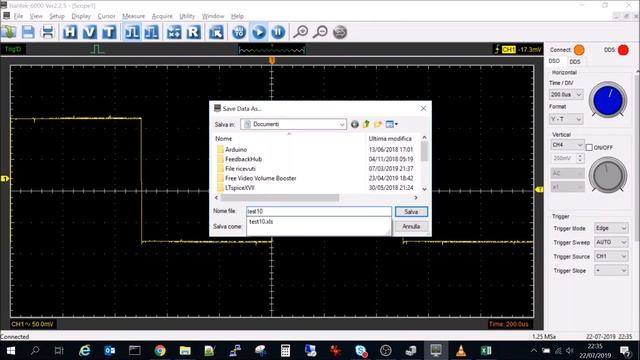 PierAisa #501: Recensione oscilloscopio USB per PC 70MHz 4 ch HANTEK 6074 BD смотреть онлайн