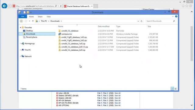 Database Video 1 - How to install Oracle 12c in Windows 8.1 смотреть онлайн