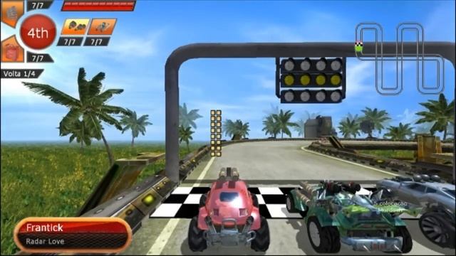 Rock and Roll Racing Remake Gameplay - Motor Rock смотреть онлайн