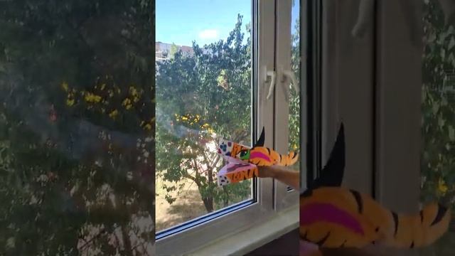 Дракон из бумаги тикток Как сделать дракона из бумаги на руку смотреть онлайн