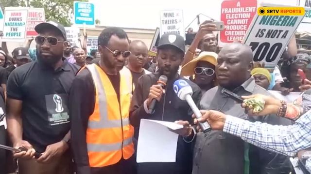 Anti-Tinubu Protesters Storm US, UK Embassies; Demand Arrest, Prosecution Of INEC Chairman