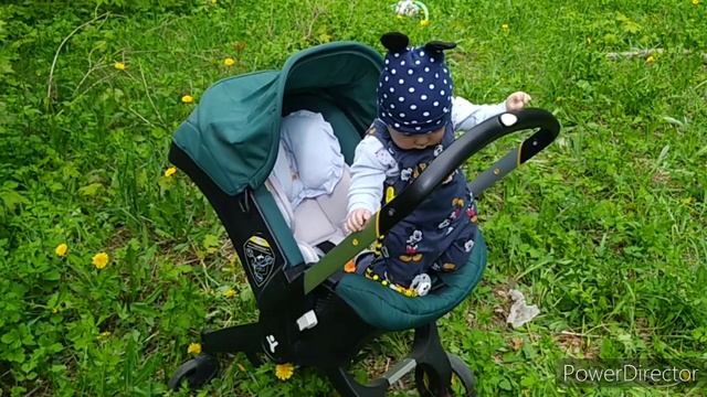 192. ПРОГУЛКА С СОНЕЙ И НЕССИ В КОЛЯСКЕ ??/Walk with Sonya and Nessie in a stroller смотреть онлайн