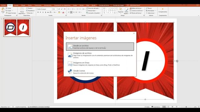 Cómo hacer banderín de Spider-Man ?️ Diseña como profesional ¡EXTRA FÁCIL en PowerPoint! смотреть онлайн