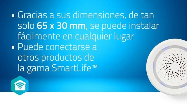 Sirena Wi-Fi Inteligente | WIFISI10CWT (ES)