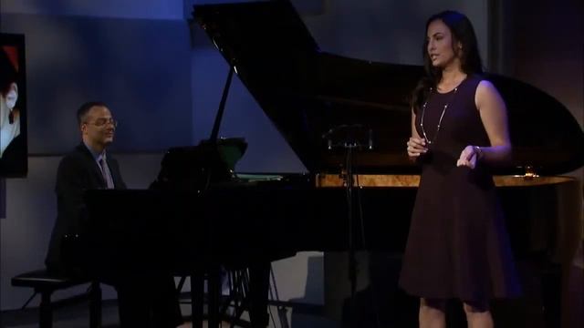 Performs Tu n es pas beau,tu n es pas riche from Offenbach s La Périchole смотреть онлайн