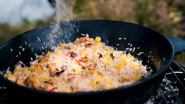 #samei готовит #паелья #paella чугунная жаровня
