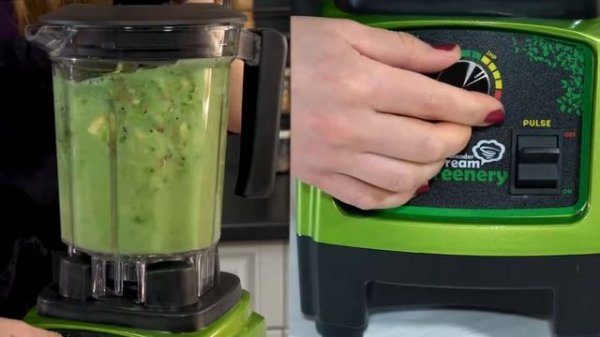 Зеленый коктейль в блендере Rawmid Dream Greenery 2 BDG-03