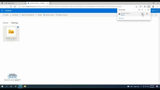 Installing SQL Client For Panther Soft Products смотреть онлайн