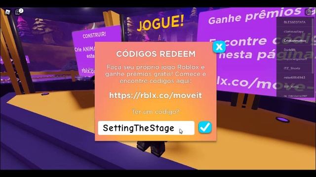 ROBLOX ISLAND OF MOVE CODES 2022 смотреть онлайн