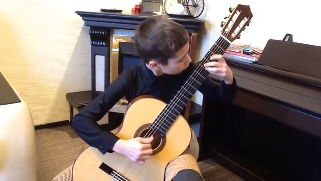 Антон Скокленев, гитара, 12 лет смотреть онлайн