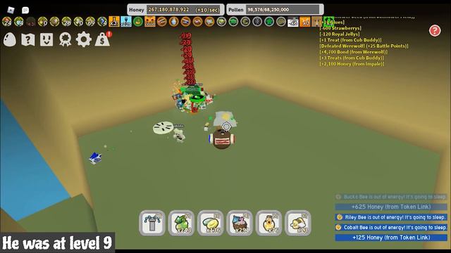[ Bee swarm simulator ] #65 || 278 Billions - slot 49 or lever up ? смотреть онлайн
