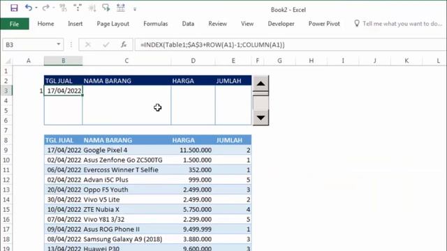 Cara Membuat Scroll Bar pada Excel Menggunakan Form Control смотреть онлайн