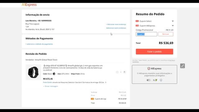 ALIEXPRESS: UMA das MAIORES PROMOÇÕES do ANO em SMARTWATCHES COMEÇOU! смотреть онлайн