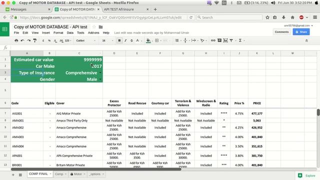 Google Sheet as Database with API смотреть онлайн