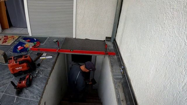 Монтаж перила с нержавейки. смотреть онлайн