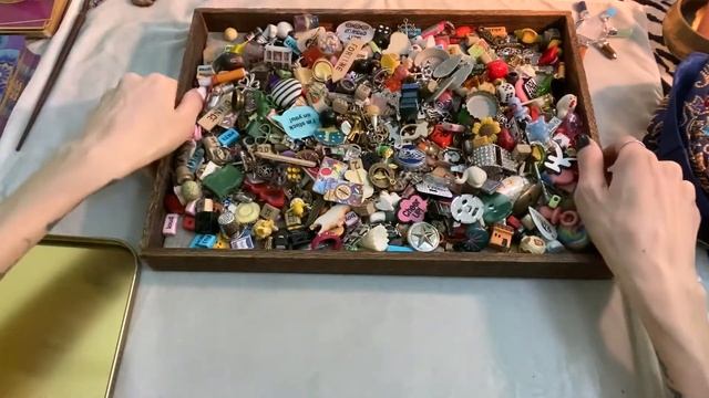 ? My Charms Collection ? +Intro To Charm Divination+Sample Of Dice+Runes Divination?