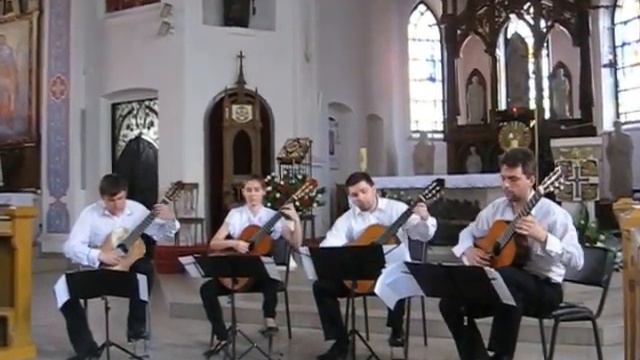 Kharkov Guitar Quartet - Концерт для чотирьох скрипок Ре-мажор (Георг Фрідріх Гендель) смотреть онлайн