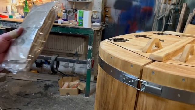 фитобочки из кедра Ладья Люкс и Ладья Стандарт одновременно в обработке смотреть онлайн