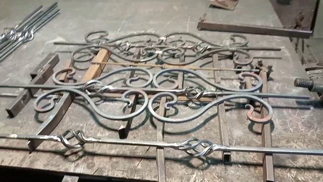 кованые балясины12 квадрат, художественная ковка,кованые изделия,кондуктор,кузня, своими руками смотреть онлайн