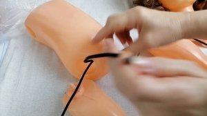 Перетяжка  на стяжках куклы СССР