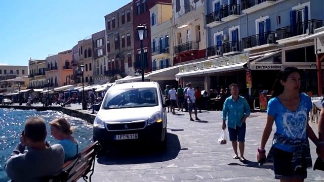 Греция. Крит.Ханья.Венецианский порт.Греция.Крит.2016 смотреть онлайн