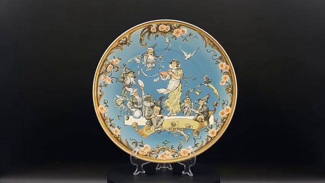 Фарфоровая тареkка Villeroy&boch " Белоснежка и семь гномов" Коллекционная смотреть онлайн