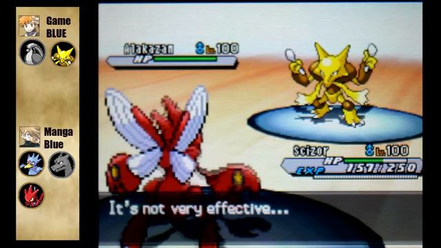 Pokemon Black and White 2 Wifi Battle - Manga Blue Vs Game Blue смотреть онлайн