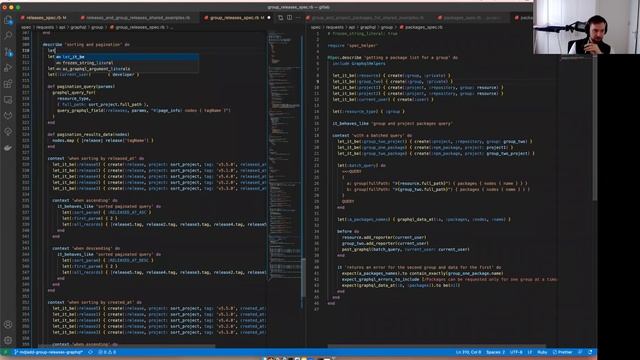 Graphql API group releases API debug смотреть онлайн