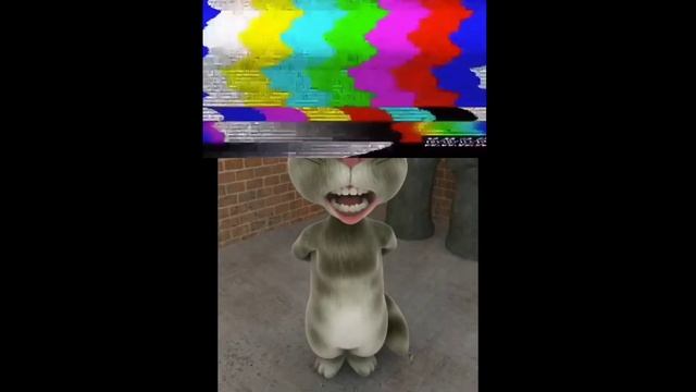 Creepy Talking Tom has a Sparta Atari remix смотреть онлайн