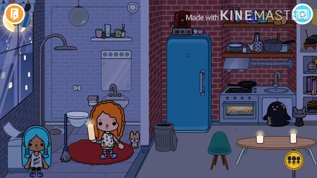 Toca Boca : Лина и Саера вызывают духов !! смотреть онлайн