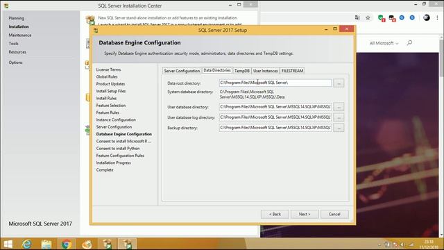SQL Express 2017 Installation смотреть онлайн