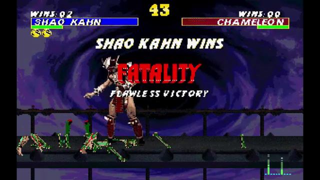 ВСЕ ФАТАЛИТИ ШАО КАНА В МК3 | ALL FATALITY SHAO KAHN MORTAL KOMBAT 3 смотреть онлайн