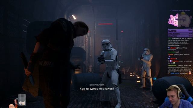 Давным-давно, в далёком-далёком стриме... Начало игры! | Star Wars Jedi: Fallen Order 1 смотреть онлайн
