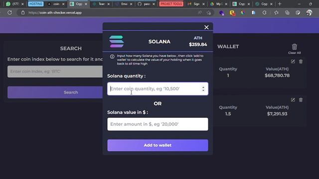 Crypto All Time High Portfolio Calculator/Checker смотреть онлайн