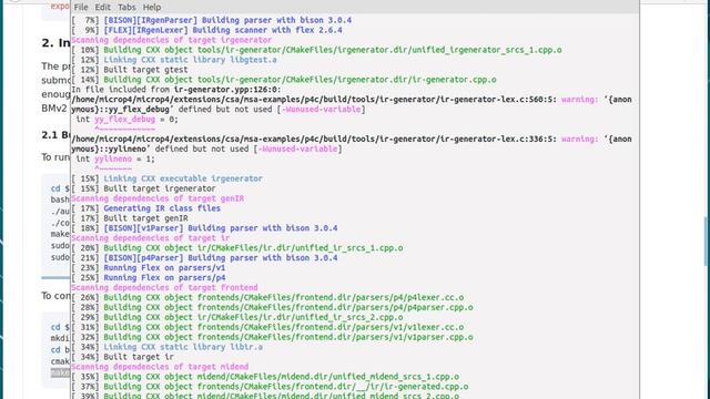 μP4: Build from source and test смотреть онлайн