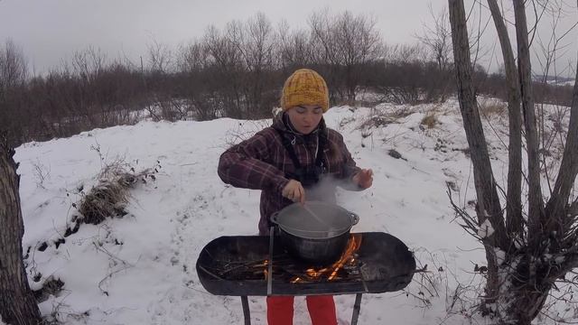 ШУЛЮМ С ДОМАШНЕЙ СВИНИНОЙ И ОВОЩАМИ В КАЗАНЕ| НА БЕРЕГУ ГОРНОЙ РЕКИ| Я В КАРПАТАХ|МагическаяКухня # смотреть онлайн