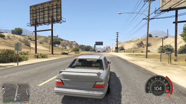GTA 5 1993 Mercedes Benz W124 гта 5 авто машина car #авто #car #gta5 #гта5 смотреть онлайн