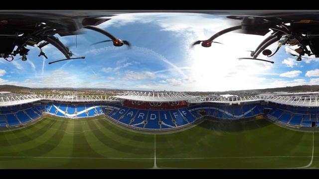 VR 360° DRONE: CARDIFF CITY STADIUM смотреть онлайн