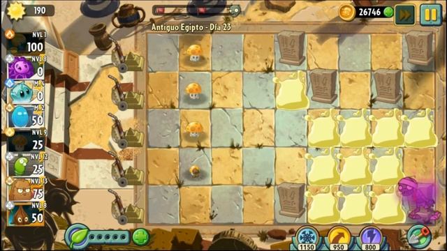 PVZ 2 [Probando: Bad ah Bum Nivel 1] смотреть онлайн