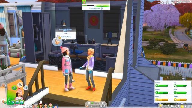 SETTING LEAVES ON FIRE!?? // THE SIMS 4 | SEASONS #18 смотреть онлайн