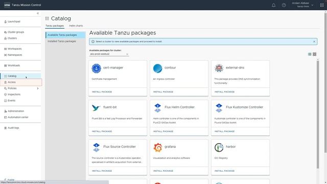 An Overview of VMware Tanzu Kubernetes Grid Lifecycle Management with Tanzu Mission Control смотреть онлайн