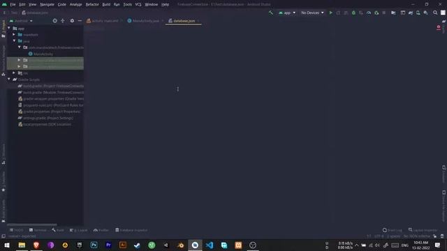 How To Connect Android App To Firebase And Fetch Data From Firebase | Explained in हिन्दी смотреть онлайн