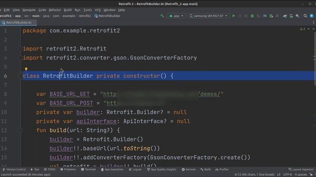 ANDROID - RETROFIT 2 || GET REQUEST & POST REQUEST || TUTORIAL IN KOTLIN смотреть онлайн