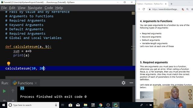 2019 Python Programming Tutorial 12 - Functions смотреть онлайн