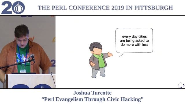 Joshua Turcotte - "Perl Activism Through Civic Hacking" смотреть онлайн