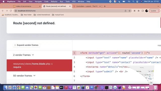 php Day 9 Laravel Controller & views class смотреть онлайн